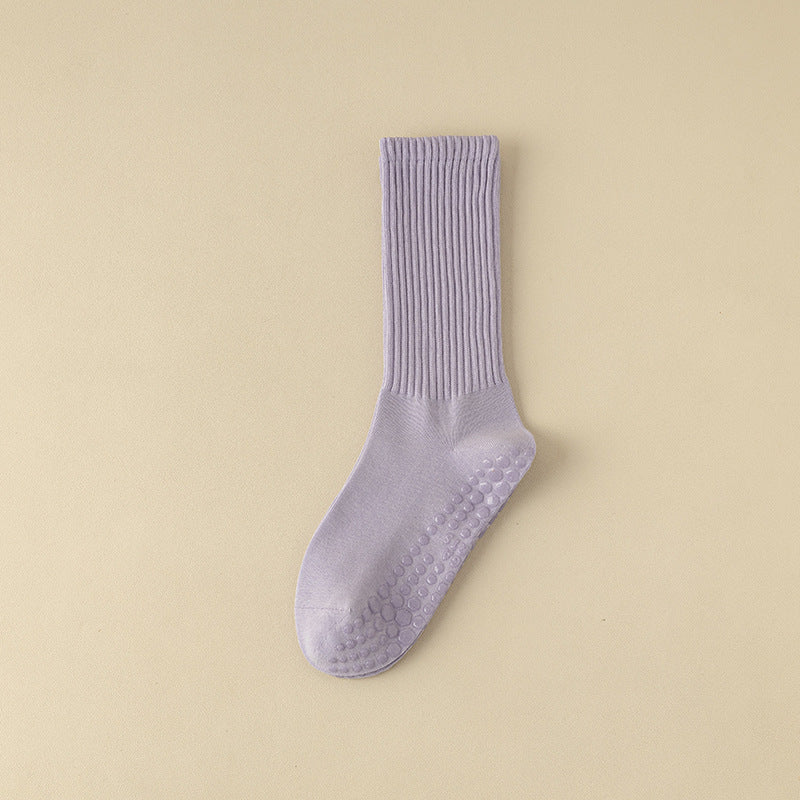 Yoga socks for women mid-calf socks