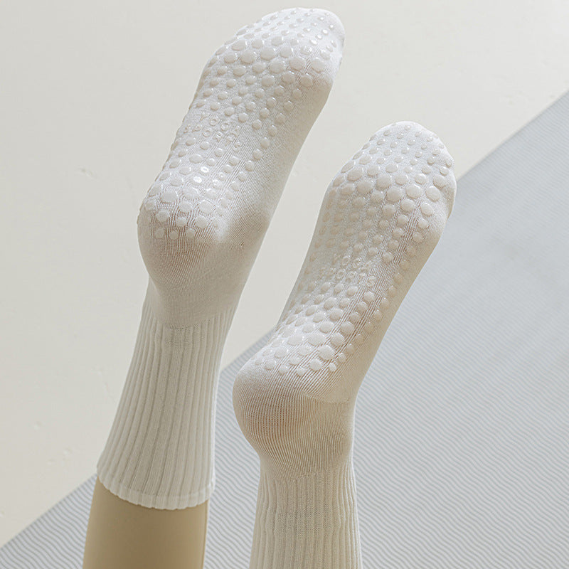 Yoga socks for women mid-calf socks