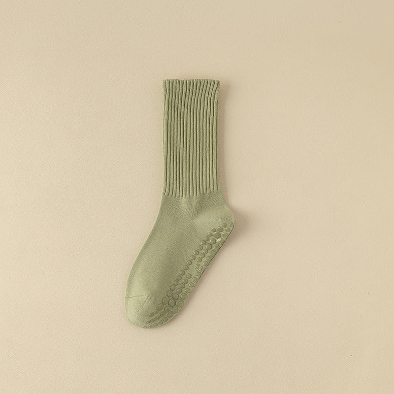 Yoga socks for women mid-calf socks