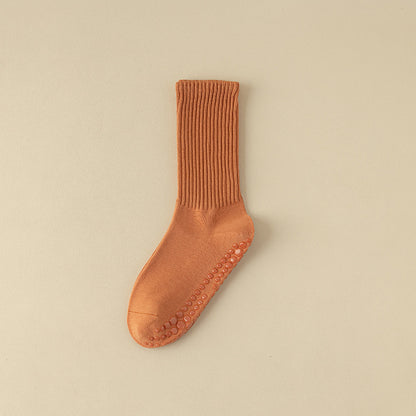 Yoga socks for women mid-calf socks