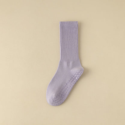 Yoga socks for women mid-calf socks