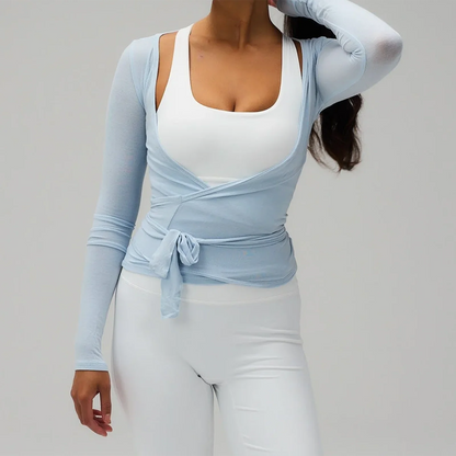 Pink Princess Long Sleeve Wrap