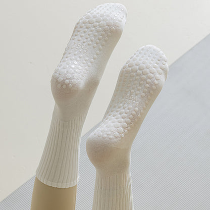 Yoga socks for women mid-calf socks